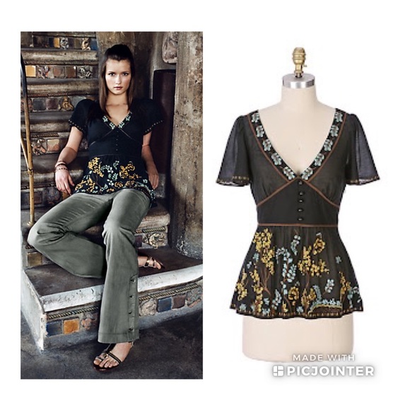 Anthropologie Tops - Anthropologie Sycamore Blouse